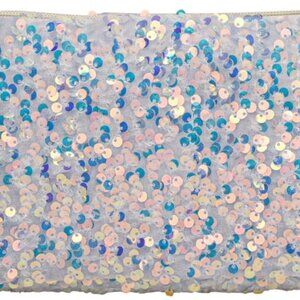 Women's Sequined Shoulder Bag Clutch Evening Purse with Chain Strap